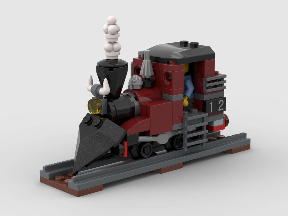 Lego Brickticks Engine Works Class 2 NG 2-4-0T Steam Locomotive