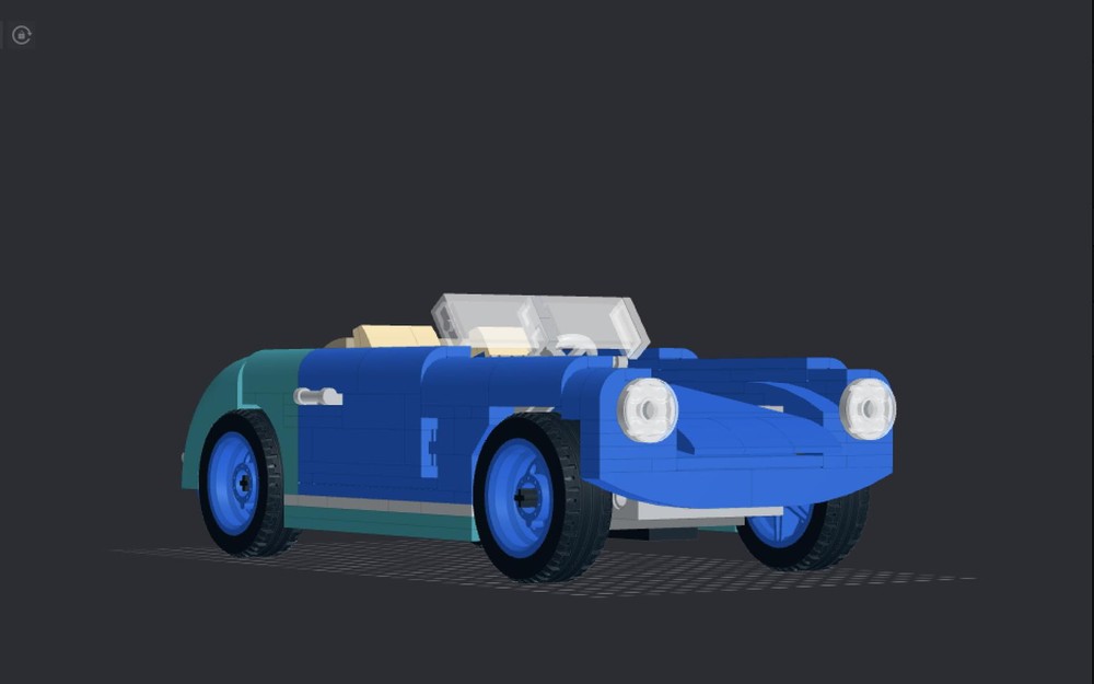 Lego Porsche 356 Kit Car