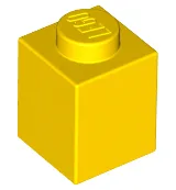Brick 1 x 1 / Yellow