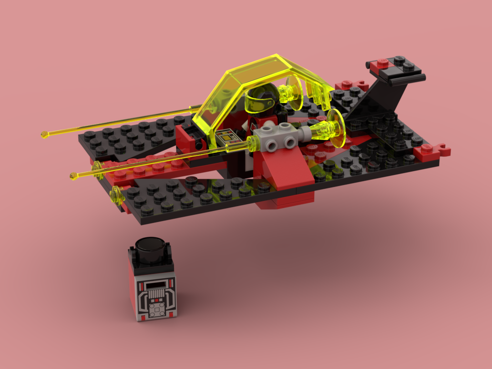 Lego 6877 - Cash in transit speeder