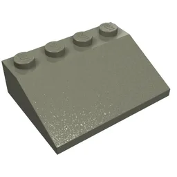 Brick Sloped 33° 3 x 4 / Dark Gray
