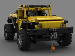 42122 Jeep Wrangler RC Modification (second version)