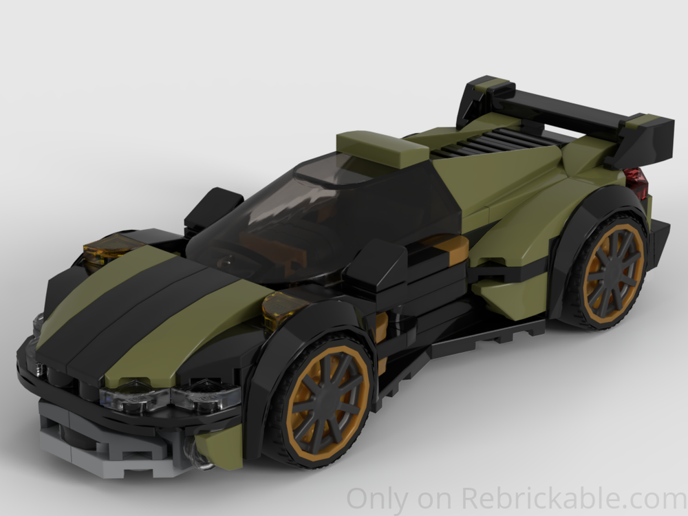 Lego 76923 MOC (Sports car)