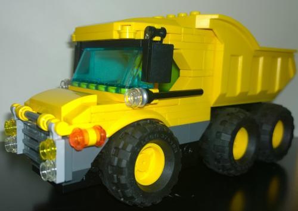 Lego Big Yellow Dump Truck