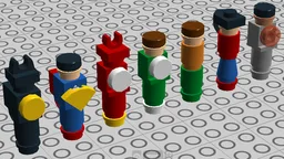 Microfigures - DC Heroes