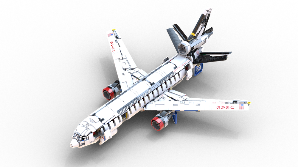 Lego DC-10-10 Alternate Build of Saturn V