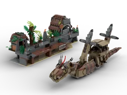 75936-1 Dragon Boat and Pier