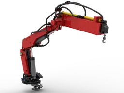 PNEUMATIC KNUCKLE BOOM CRANE