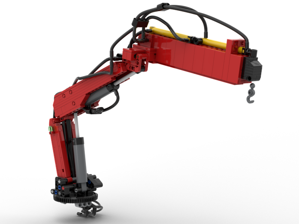 Lego PNEUMATIC KNUCKLE BOOM CRANE