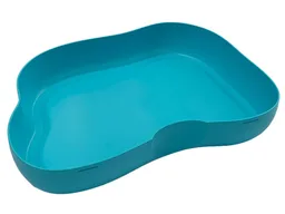 Duplo Bath Toy 13 x 16 x 3 Floating Island, Bottom / Medium Azure