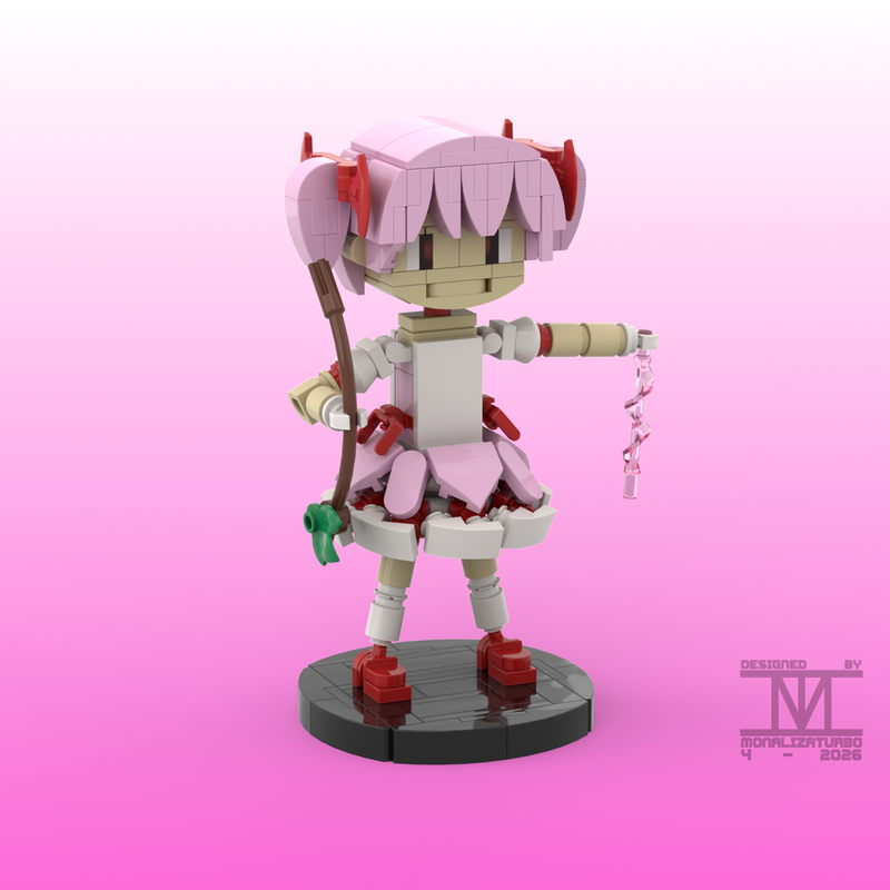 Lego Madoka Kaname from Puella Magi Madoka Magica
