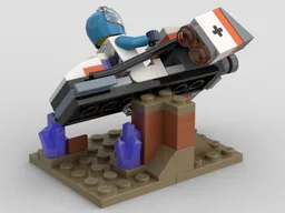 Space Hoverbike Display
