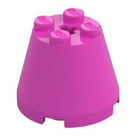 Lego Cone 3 x 3 x 2 / Dark Pink