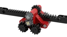 Gear Rack to One-Way-Rotation #2