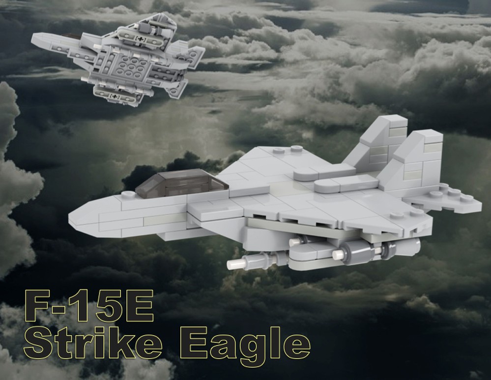 Lego Mini F-15E Strike Eagle