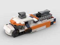 Over-powered race boat