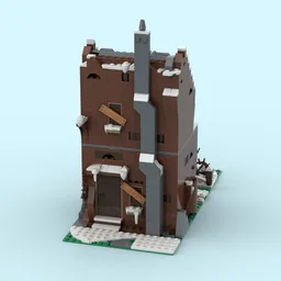 Modular Abandoned House Modification 76407