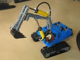 Compact Pneumatic Excavator