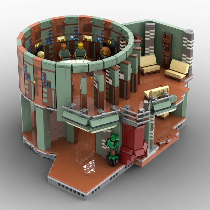 Lego Stargate Atlantis Conference Room