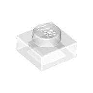 Plate 1 x 1 / Trans-Clear