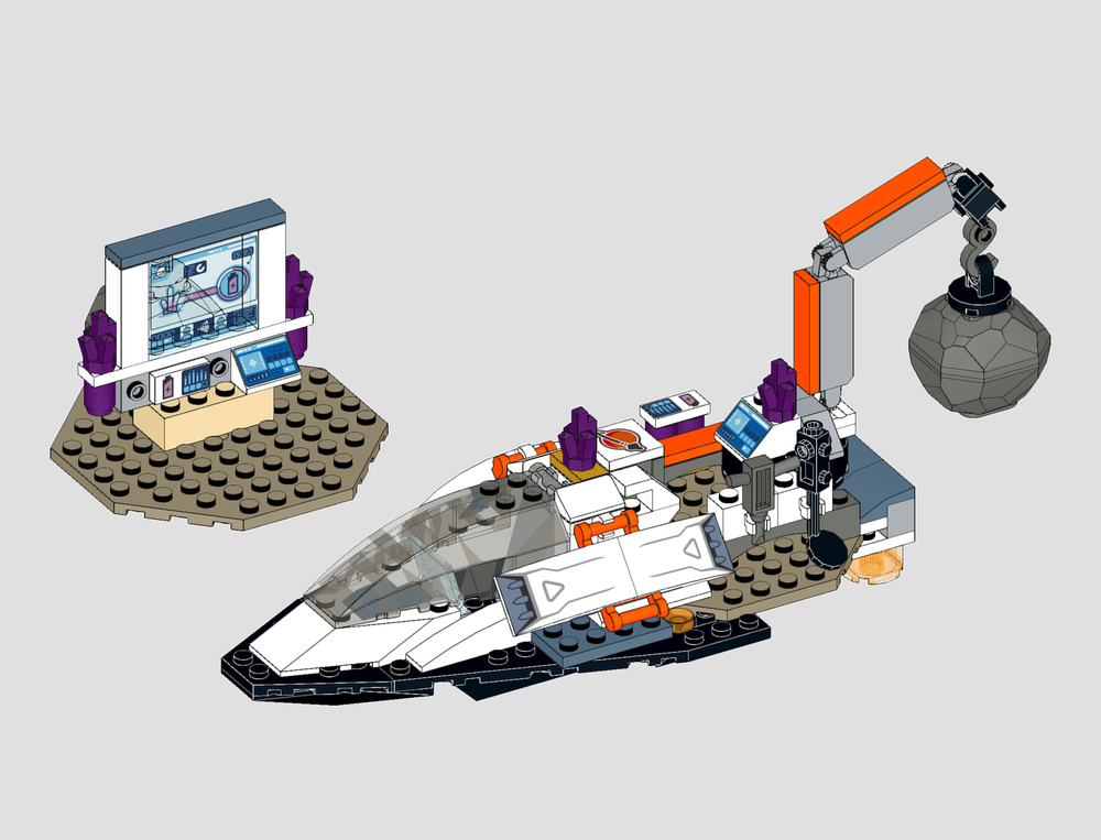 Lego 60429 Modular Utility Ship