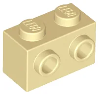 Brick Special 1 x 2 with 2 Studs on 1 Side
