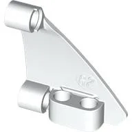 Technic Panel Triangle 5 x 4 Right / White