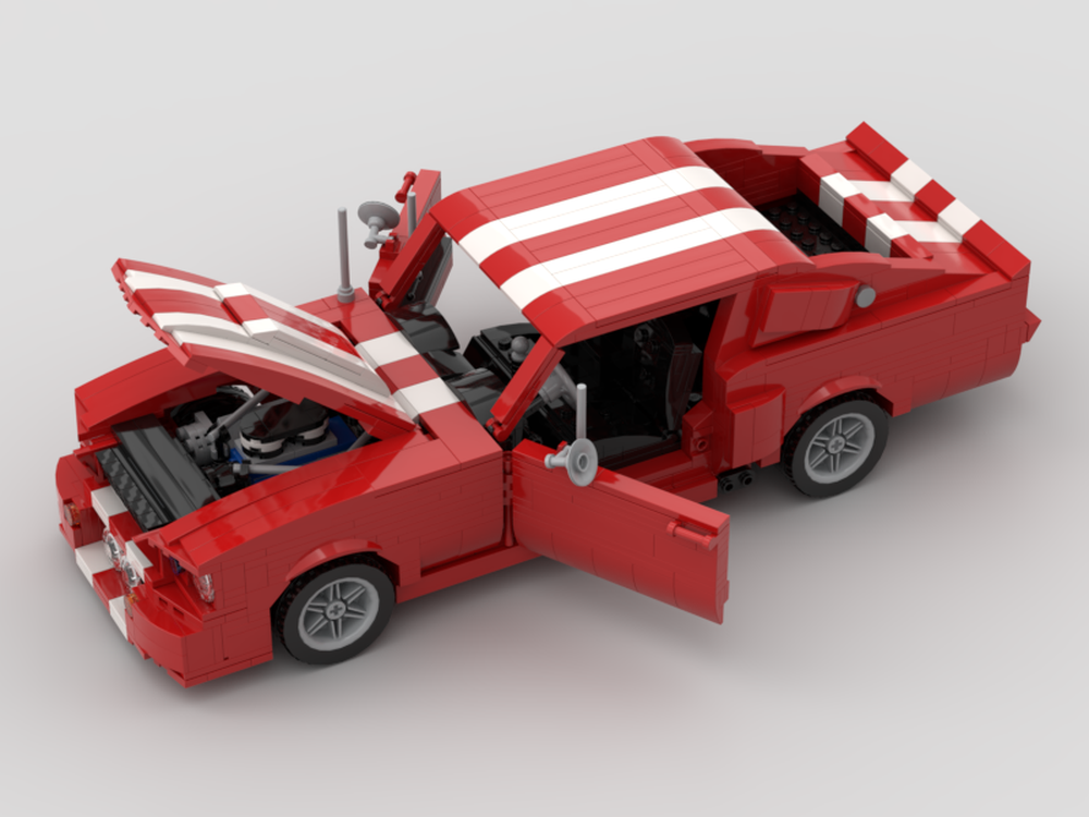 Lego 67 Shelby GT500 Red/White