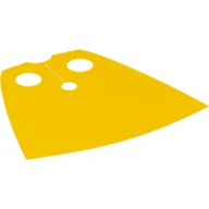Neckwear Cape, Short [Shiny Satin Fabric] / Yellow