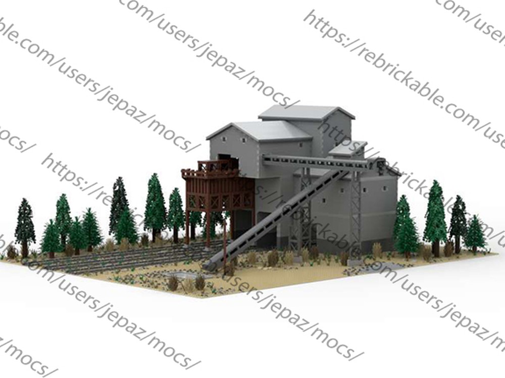 Lego Gravel Company Full Set