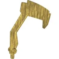 Large Figure Weapon Hook / Pearl Gold