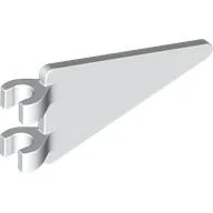 Flag 2 x 4 Triangle / White