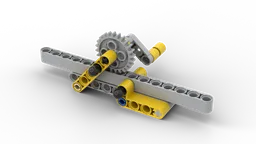 Liftarm Gear Rack Mechanism