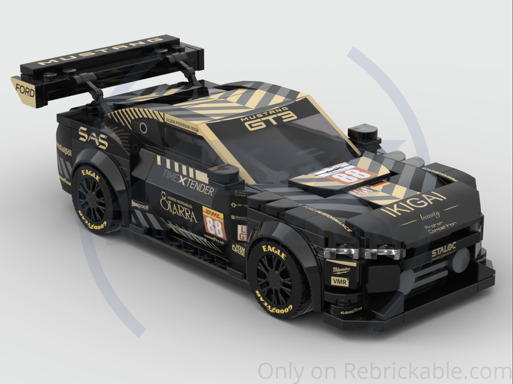 Lego Ford Mustang GT3