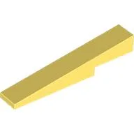 Brick Sloped 1 x 6 x 1 with 1 x 2 x 1/3 Cutout / Bright Light Yellow