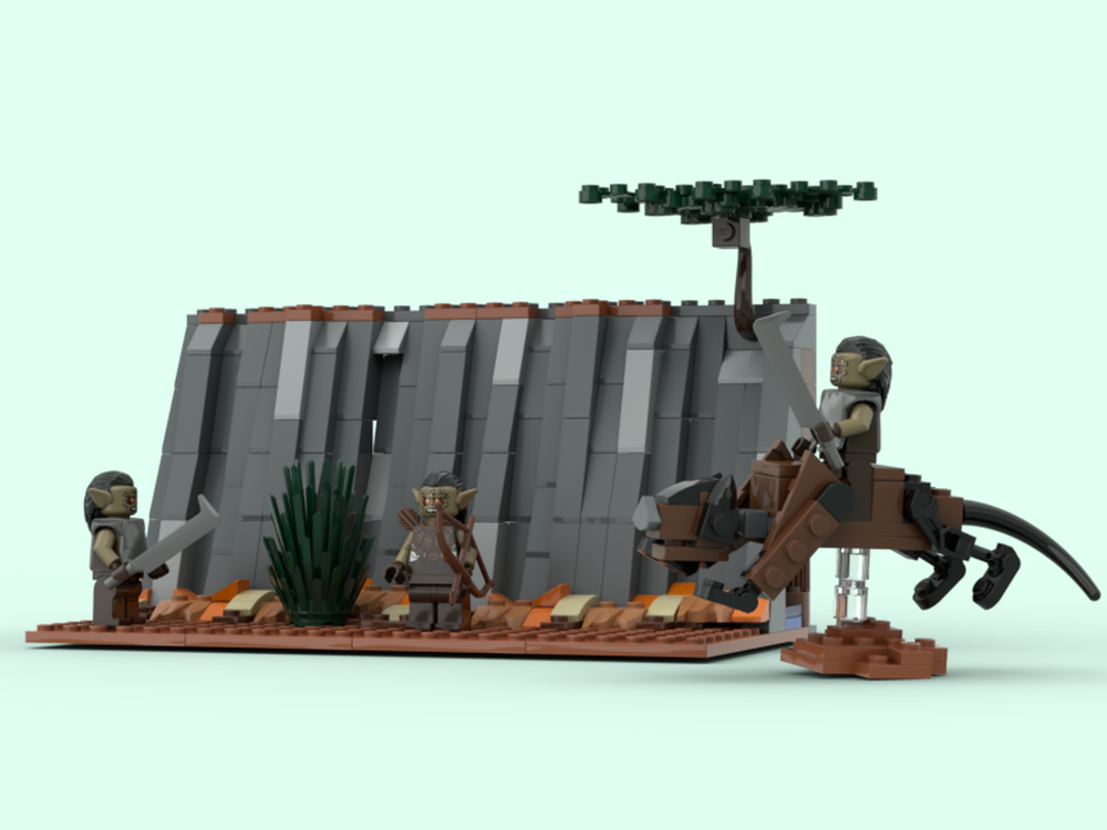 Lego ORC MOUNTAINS