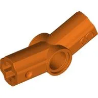 Technic Axle and Pin Connector Angled #3 - 157.5° / Reddish Orange