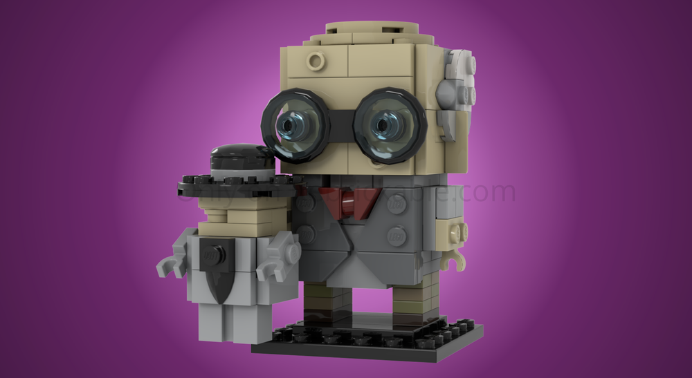 Lego The Ventriloquist and Scarface Brickheadz