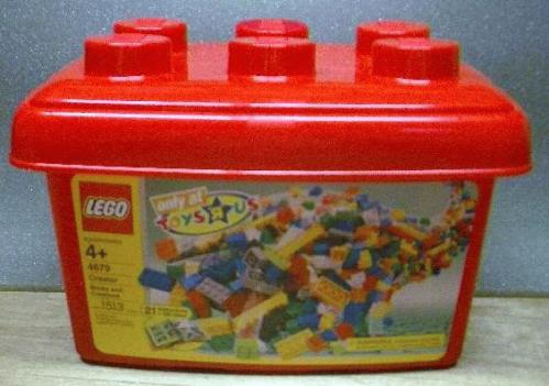 Lego Bricks and Creations Tub - (TRU Exclusive) (Bottom Tub and its contents only)