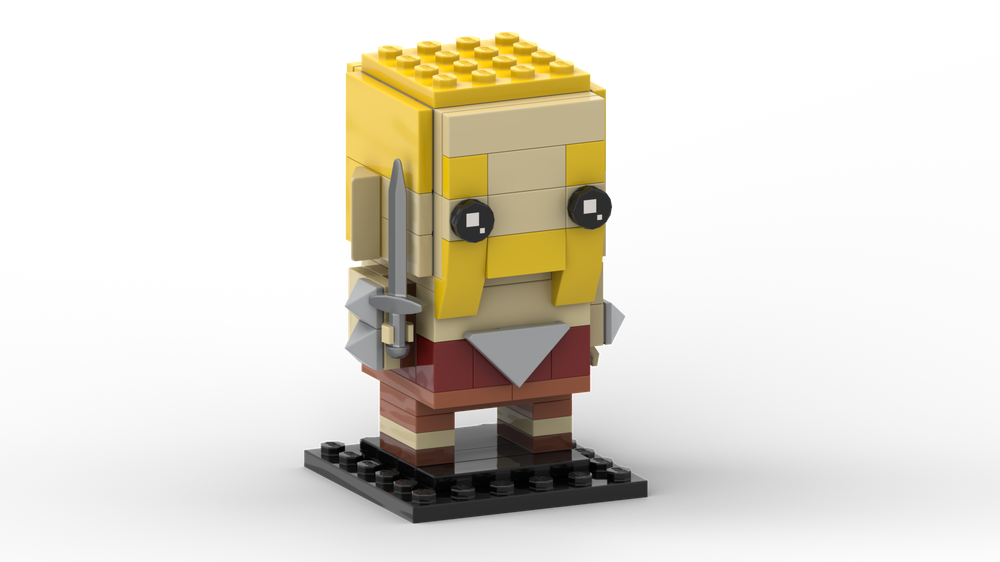 Lego Barbarian Brickhead - Clash of Clans