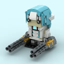 KOS-MOS Brickheadz - Xenosaga