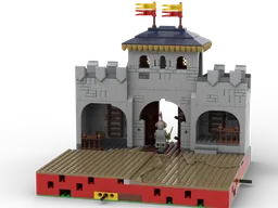 Medieval gate automatic
