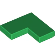Tile 2 x 2 Corner / Green