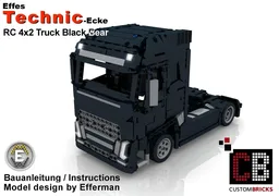 Custom RC 4x2 Truck - Black Bear