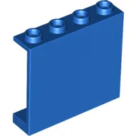 Panel 1 x 4 x 3 [Hollow Studs] / Blue