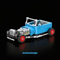 Juan's Blue HotRod 8 wide