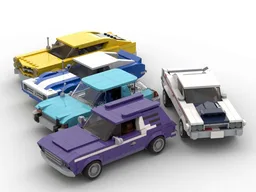 Underdog Vehicle Pack - Set of Five Vehicles