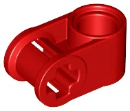 Technic Axle and Pin Connector Perpendicular / Red