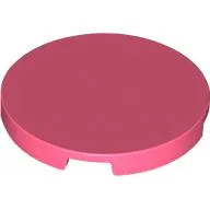 Tile Round 3 x 3 / Coral