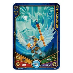 Trading Card, Legends of Chima Deck #1: 89 [Axcalibur] / [No Color/Any Color]